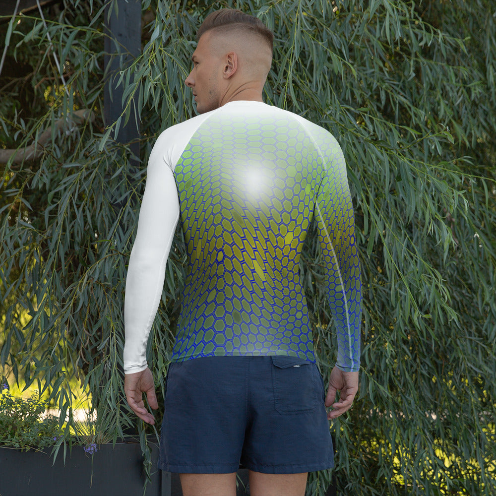 Scubalinx Mahi FlexCamo Rash Guard Shirt Light