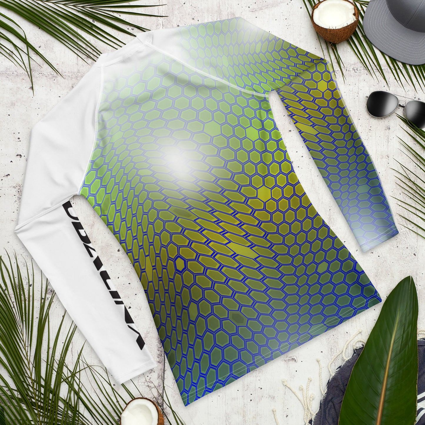 Scubalinx Mahi FlexCamo Rash Guard Shirt Light