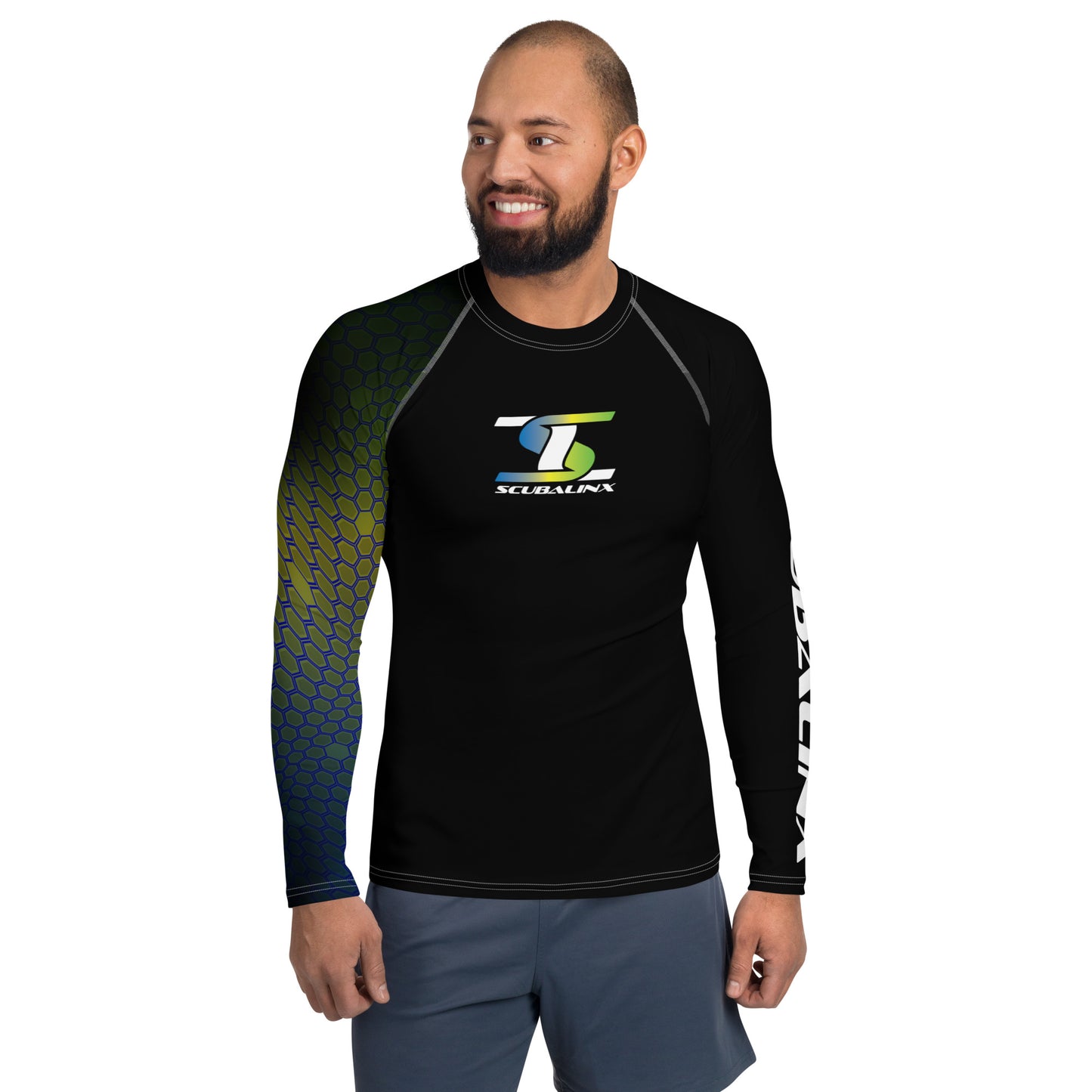 Scubalinx Mahi FlexCamo Rash Guard Shirt