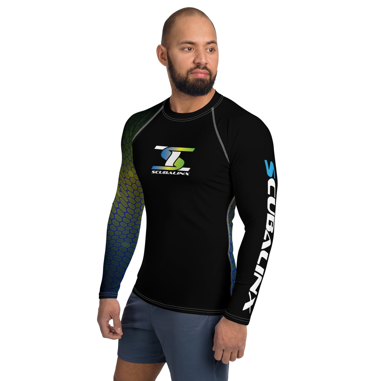 Scubalinx Mahi FlexCamo Rash Guard Shirt