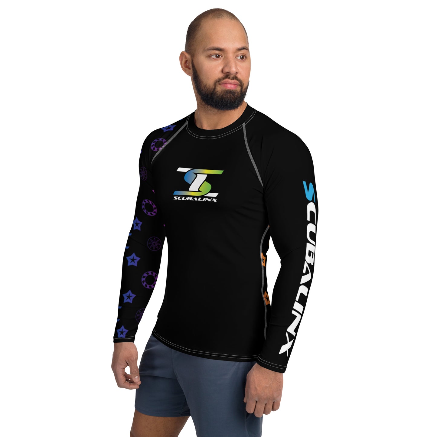 Scubalinx Carnival Men's Rash Guard