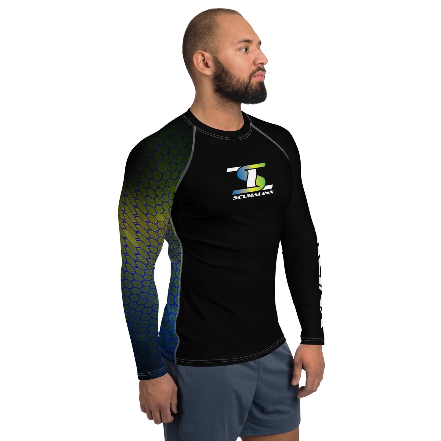 Scubalinx Mahi FlexCamo Rash Guard Shirt